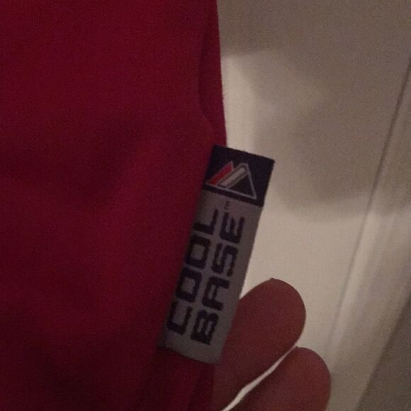 Boston red Sox navy blue poly practice batting Coolbase Jersey shirt XL men’s - Picture 3 of 8